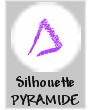 silhouette pyramide
